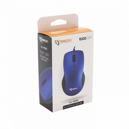 S BOX M 958 Blue Mis, Opticki USB slika 4