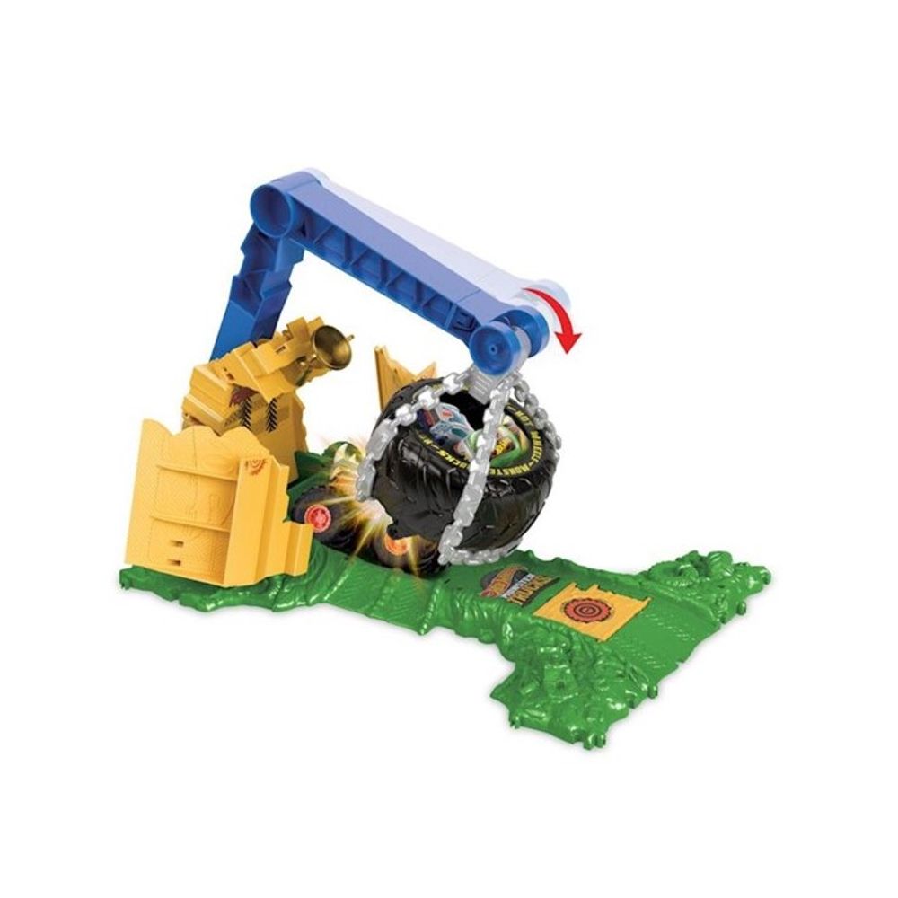 Hot Wheels HTP18 Monster Trucks Chargin’ Challenge slika 4