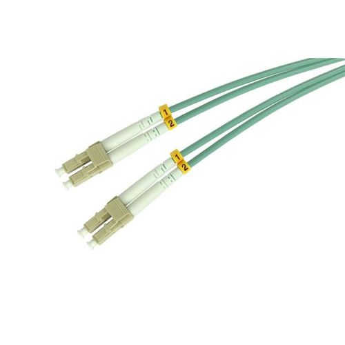 NFO Patch cord, LC-LC, Multimode 50 125, OM3, 3mm, Duplex, 10m slika 1