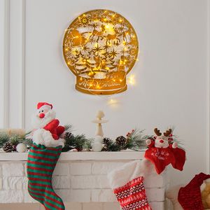 Wallity Metalna zidna dekoracija, XMASGOLD - 025