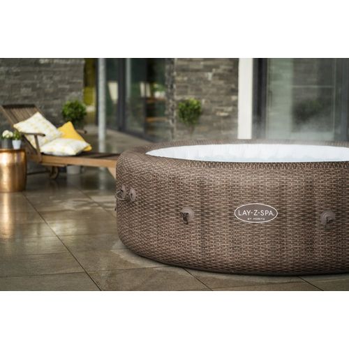 Masažni bazen-Jacuzzi na napuhavanje Bestway 216*71cm - smeđi slika 2