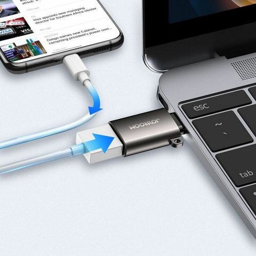 JoyRoom - OTG adapter (S-H151) - USB 3.2 Gen 1 na Type-C-prijenosni - crni slika 4