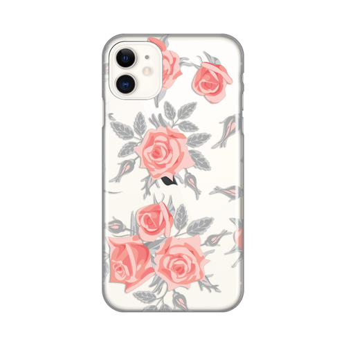 Torbica Silikonska Print Skin za Iphone 11 6.1 Elegant Roses slika 1