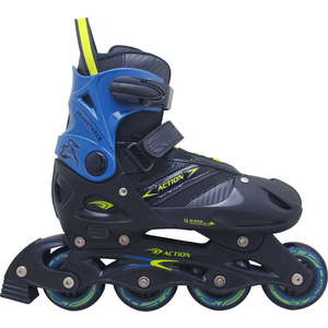 ROLER PW126B-C BLACK/NAVY BLUE S(33-36) PVC ABEC5 PU ACTION 2021 PAR