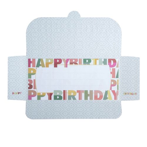 Kuverta Artebene voucher Colour Spectrum 23x11cm happy birthday 201482 slika 2