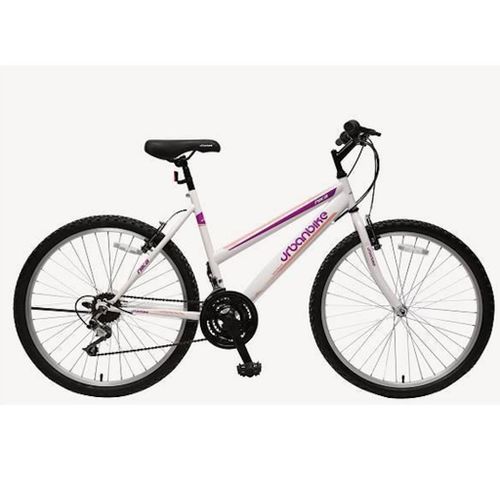 MTB Bicikl Urbanbike Nika 26" belo-ljubišasti slika 1