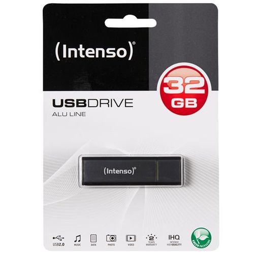 (Intenso) USB Flash drive 32GB Hi-Speed USB 2.0, ALU Line - USB2.0-32GB/Alu-a slika 5