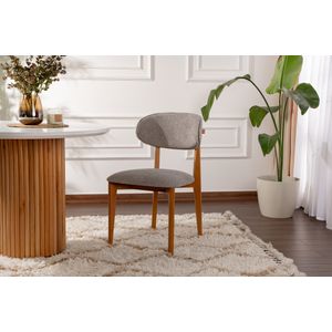 Lionte - Sivi, Tamni Hrast - Set Stolica (2 Komada)