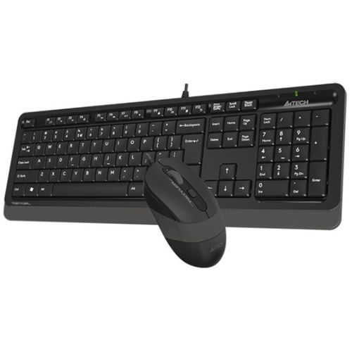 A4-F1010 A4Tech Fstyler tastatura US-LAYOUT + mis USB, Grey slika 1