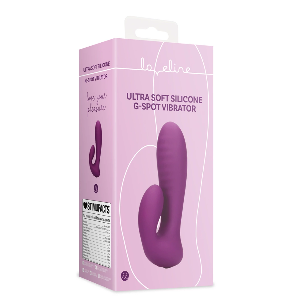 Loveline by Shots Ultra mekani silikonski vibrator za G-točku - Orchidee Purple slika 2