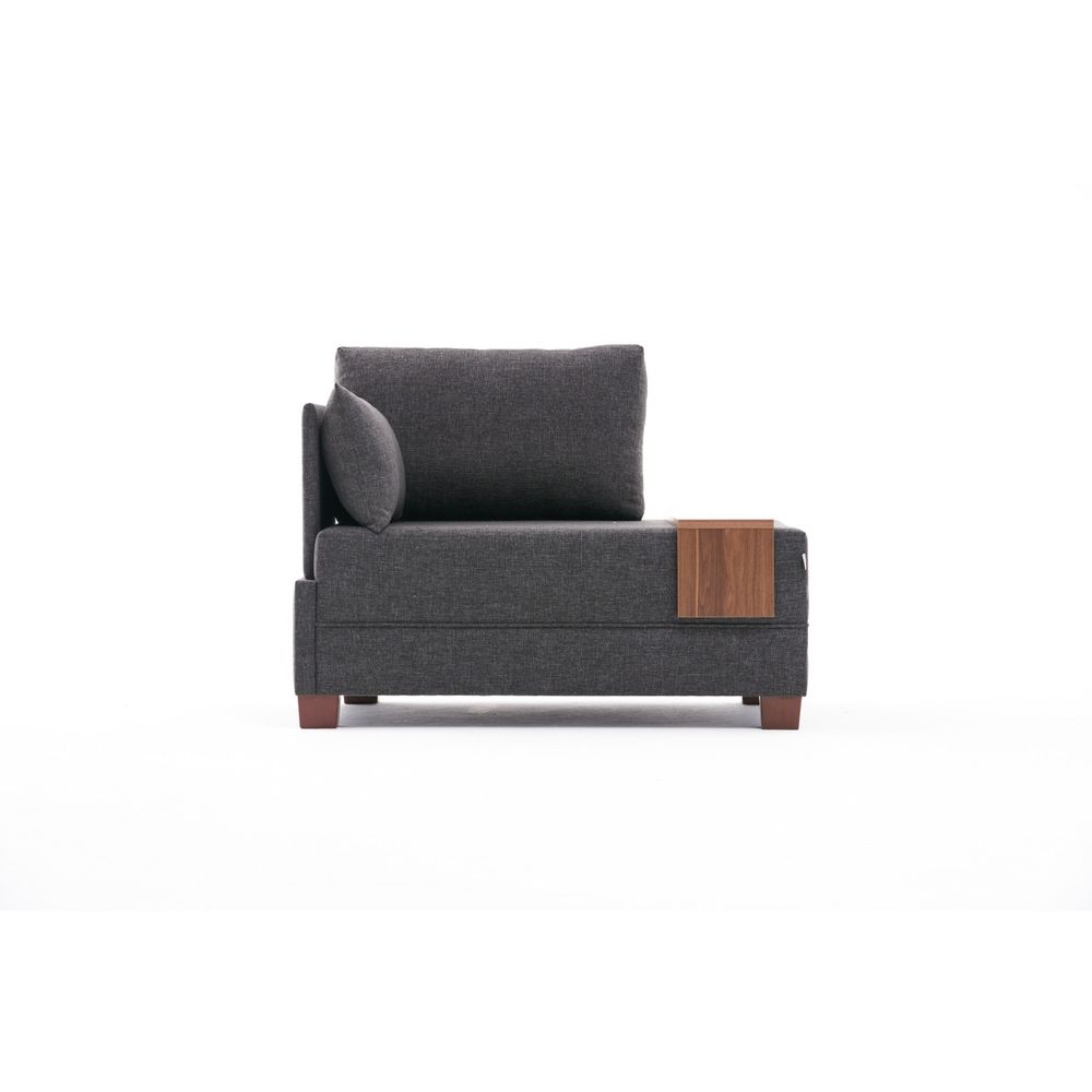 Fly Left - Antracitni Sofa za Jednu Osobu slika 5