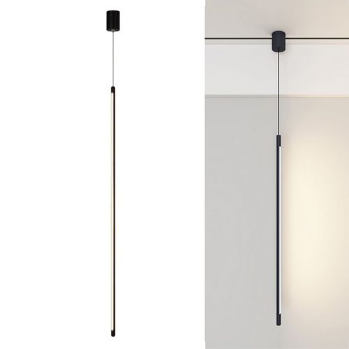 Stropni luster LED APP1413-C BLACK 100cm slika 1