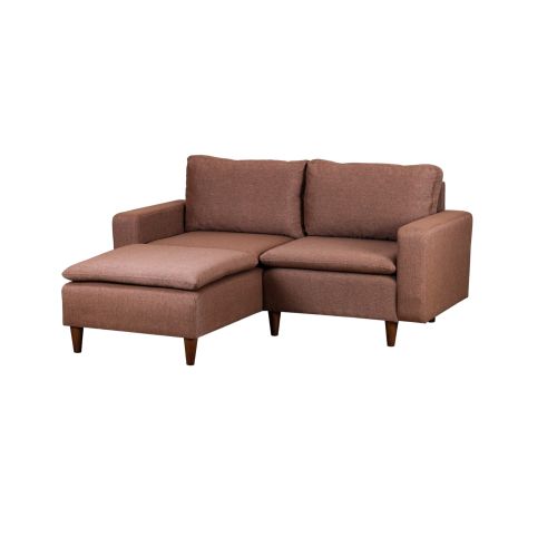 Atelier Del Sofa Kutna garnitura, Svijetlo smeđa, Lungo Mini - Light Brown slika 9