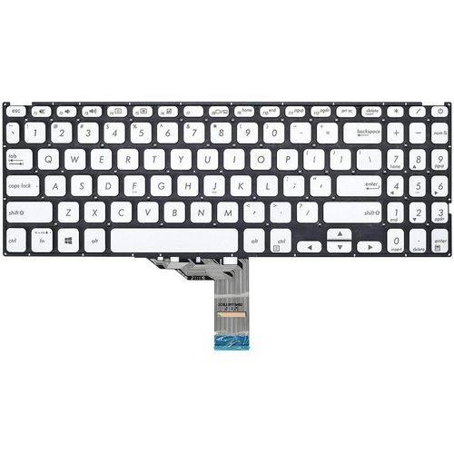 Tastatura za Laptop Asus Vivobook F512 X512 SREBRNA mali enter sa pozadinskim osvetljenjem slika 1