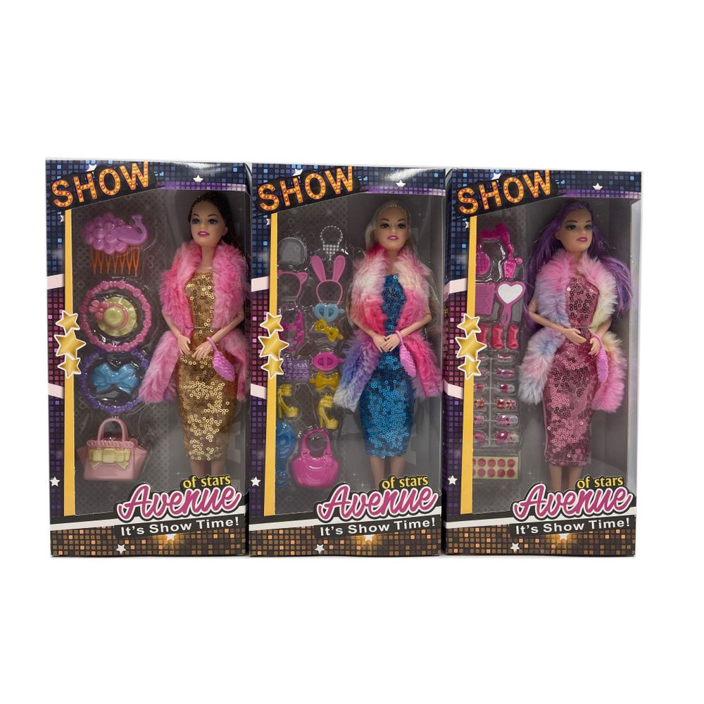 MKU161699 LUTKA MODNA SET 32x16 cm slika 1