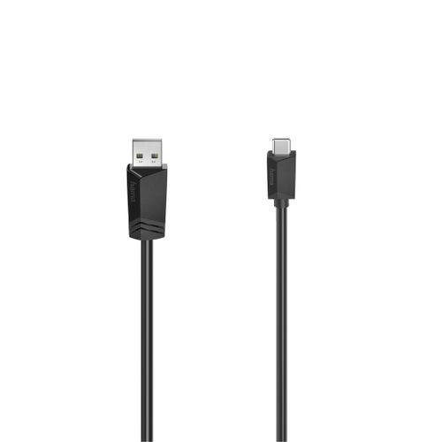 Hama USB kabl USB-A muški na USB-C muški, 2.0, 1,5m slika 1