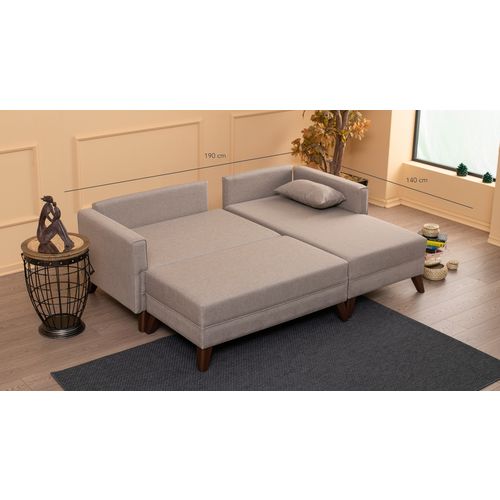 Atelier Del Sofa Kutna garnitura BELLA CORNER 2 desna, krem, Bella Corner Sofa Right 2 - Cream slika 5