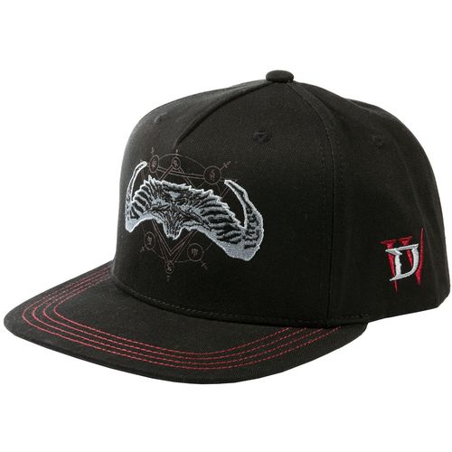 JINX DIABLO IV RETURN TO DARKNESS SNAPBACK HAT BLACK slika 1