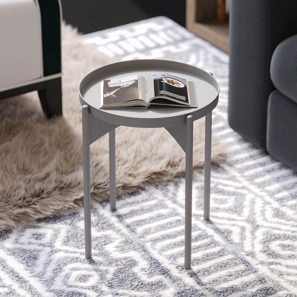 Kafa stol Shb-002-D, siva boja slika 1