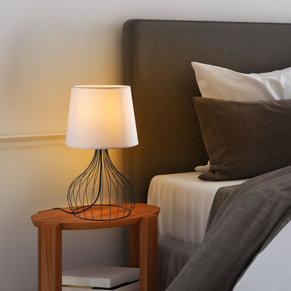 Telıs - 5394 Crno-Bijela Stolna Lampa slika 3