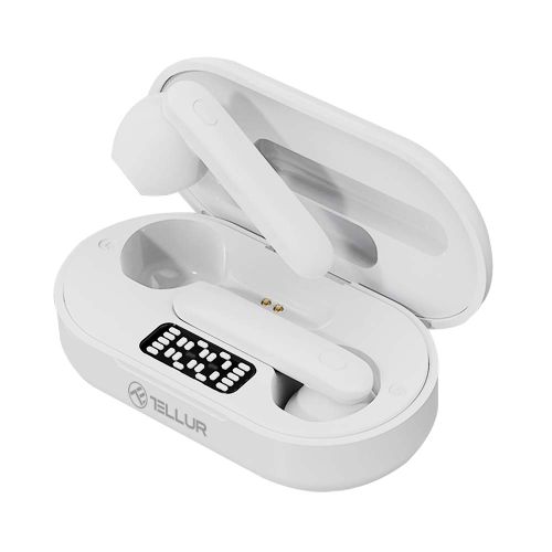 Tellur flip true WIRELESS earphones - WHITE slika 1