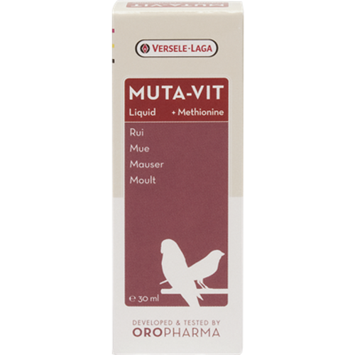 Versele-Laga OROPHARMA Muta-Vit Liquid, za optimalno perje, 30 ml slika 1