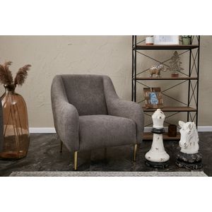 Simena - Siva GreyGold Sofa za Jednu Osobu