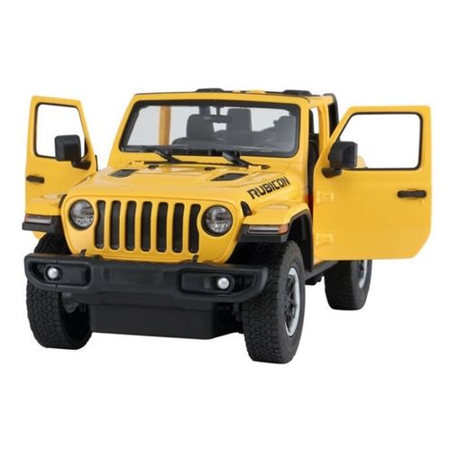 Licencirani auto na daljinsko upravljanje Jeep Wrangler Rubicon 1:14 Rastar - žuti slika 5