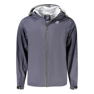 K-WAY MEN'S SPORTS JACKET BLUE