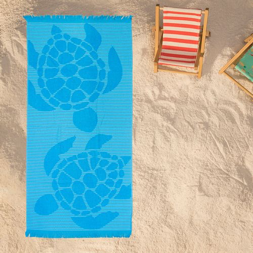 Plažni peškir BEACH MASTER 70x140 - Turtles - HSN slika 1