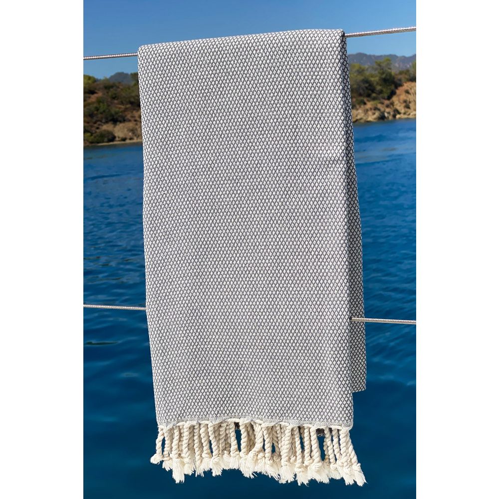 Likya - Sivi Fouta Peškir za Plažu slika 1