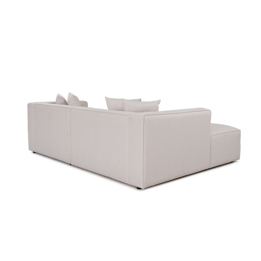 Mora XL Kutna Sofa Desna (L1-CHLRight) - Ecru slika 6