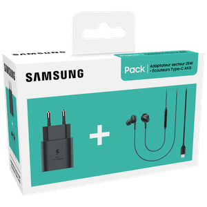 Samsung Set Punjač za mobitel Ta800 + IC100B slušalice - TA800N Charger+IC100B Headphones