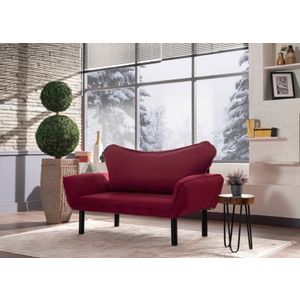 Atelier Del Sofa Dvosjed na razvlačenje CHATTO tamnocrvena, Chatto - Maroon