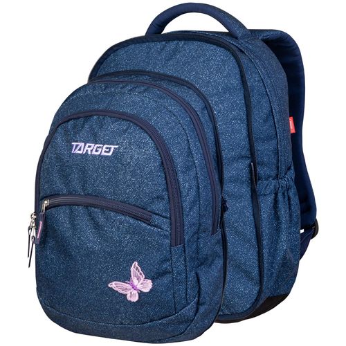 Target ruksak 2u1 Curved denim butterfly  slika 5