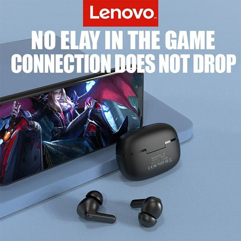 LENOVO SLUŠALICE BLUETOOTH TWS HT05 bijela slika 2