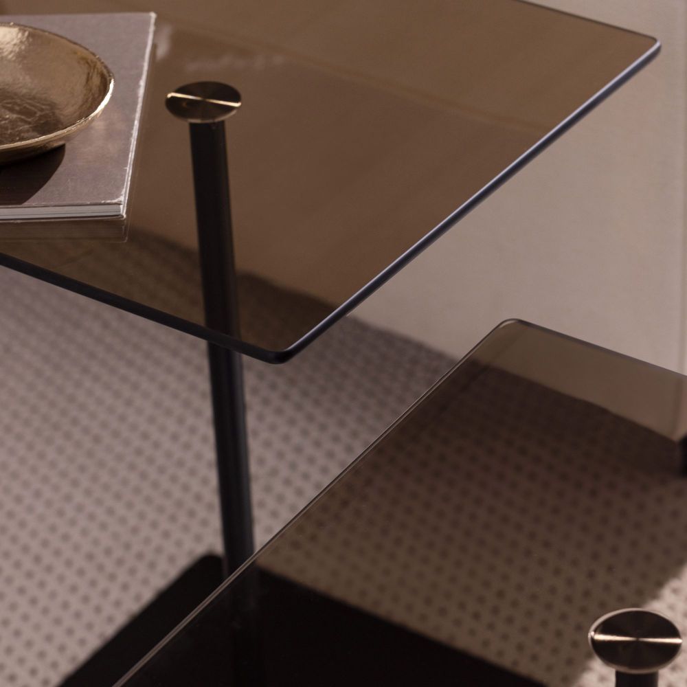 Kafa Stol Elegante 2 - Crni i Brončani slika 3