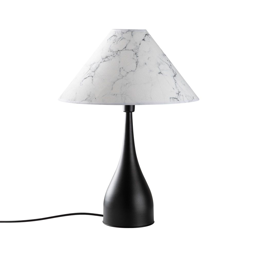 Luna - Crno-bijela stolna lampa 15268 slika 4