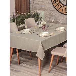 Plain 160 - Beige Beige Tablecloth