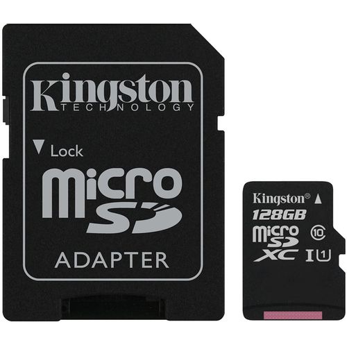 Kingston 128GB micSDXC Canvas Select Plus 100R A1 C10 Card + ADP slika 1