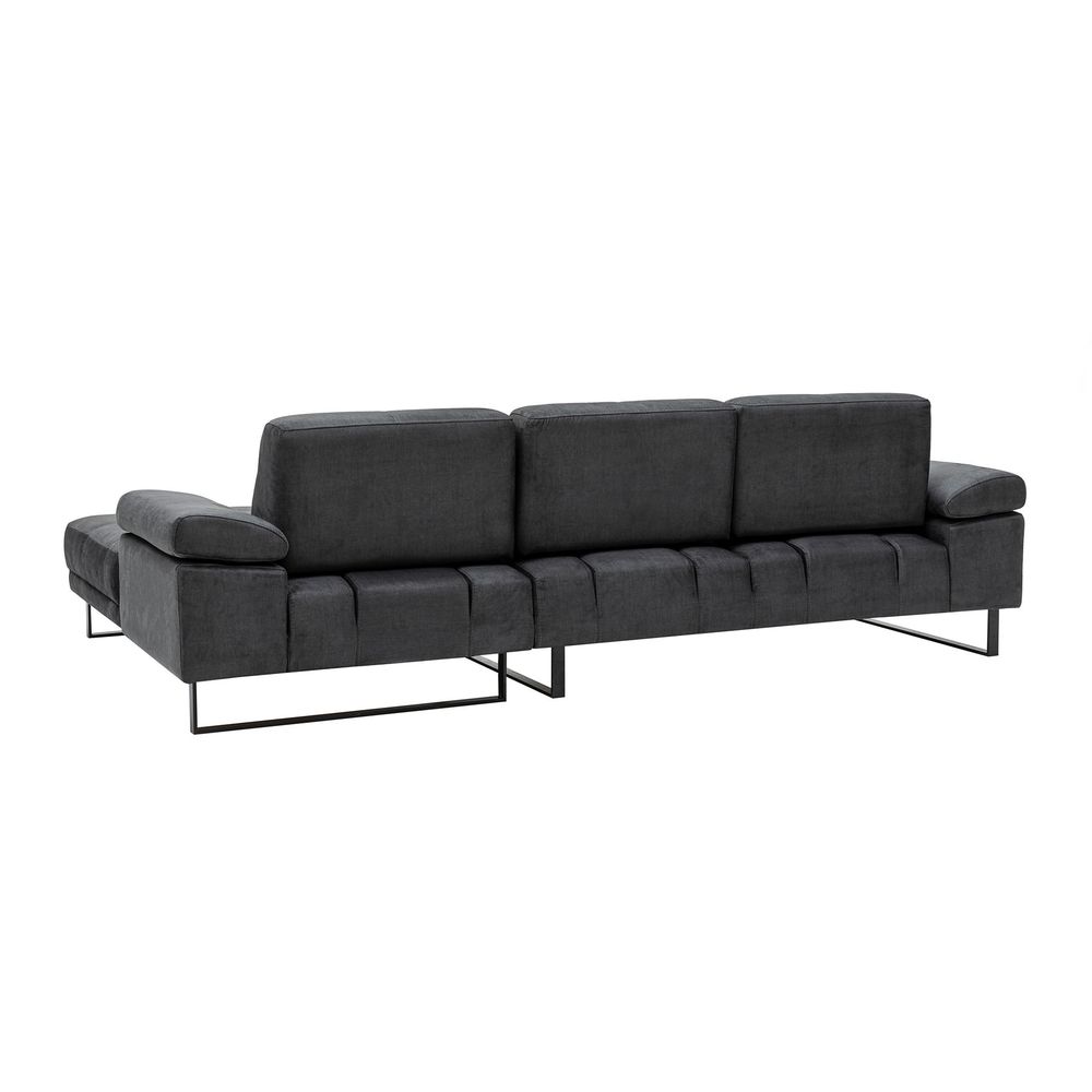 Mustang Veliki Desni Kutni Sofa - Antracit slika 10