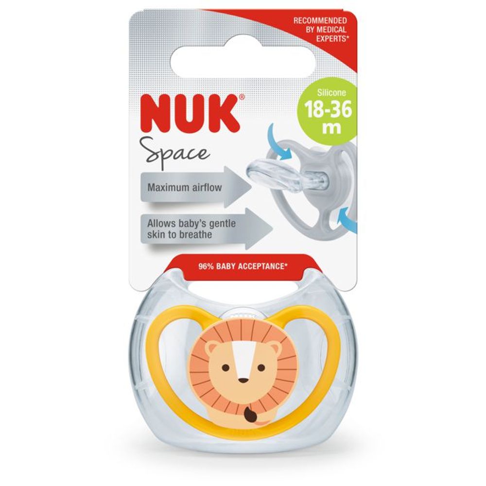 NUK Duda varalica Space sa kutijicom 18-36mj, Lav slika 2