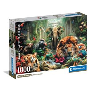 Clementoni CL39987 Puzzle Mistična džungla 1000kom