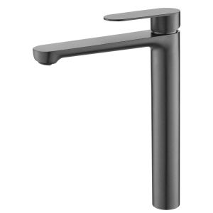 Inter Ceramic visoka slavina za umivaonik venice ss304 gun grey