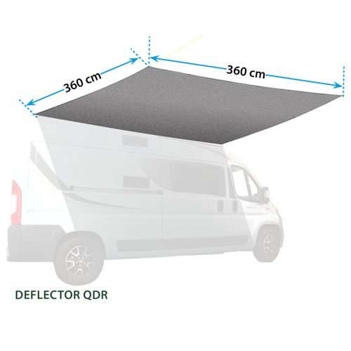 BRUNNER Nadstrešnica UV DEFLECTOR 0113065N slika 5