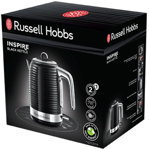 Russell Hobbs Električno kuvalo za vodu 24361-70 Inspire Black, Snaga 2400 W, Kapacitet 1.7 ml slika 3