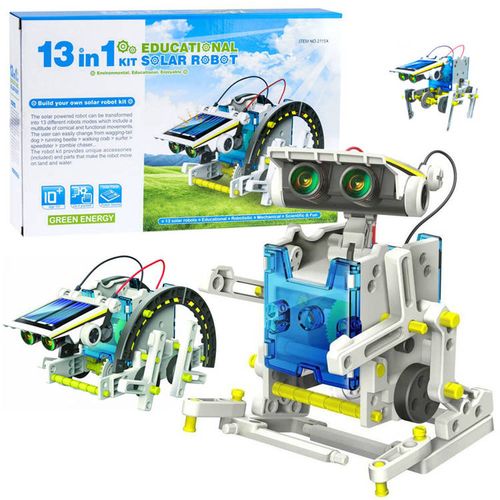 DIY 13u1 robot na solarnu energiju slika 1