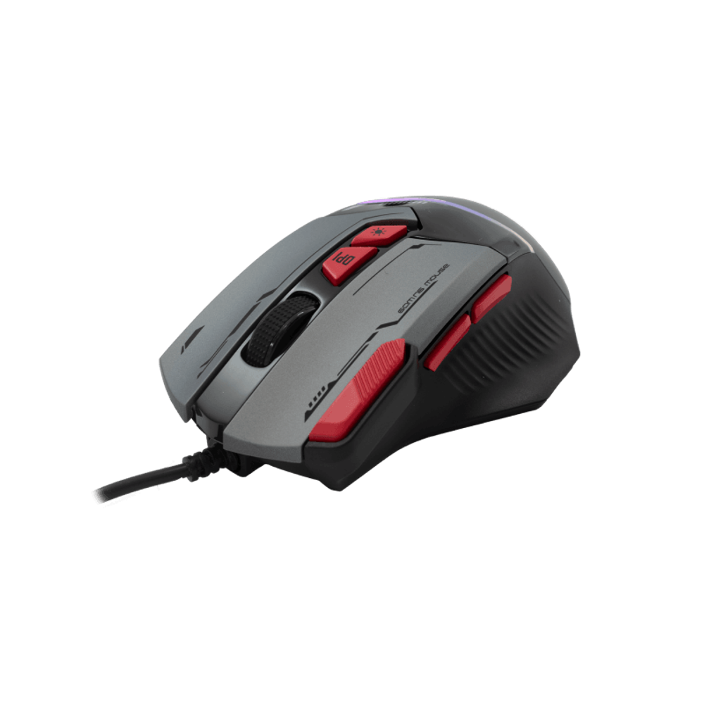 Baracuda Miš BGM-047 MANTA / 12.800 dpi, sivi slika 1