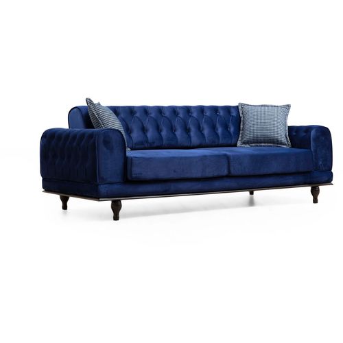 Arredo Capitone v2 - Navy Blue Navy Blue 3-Seat Sofa-Bed slika 2