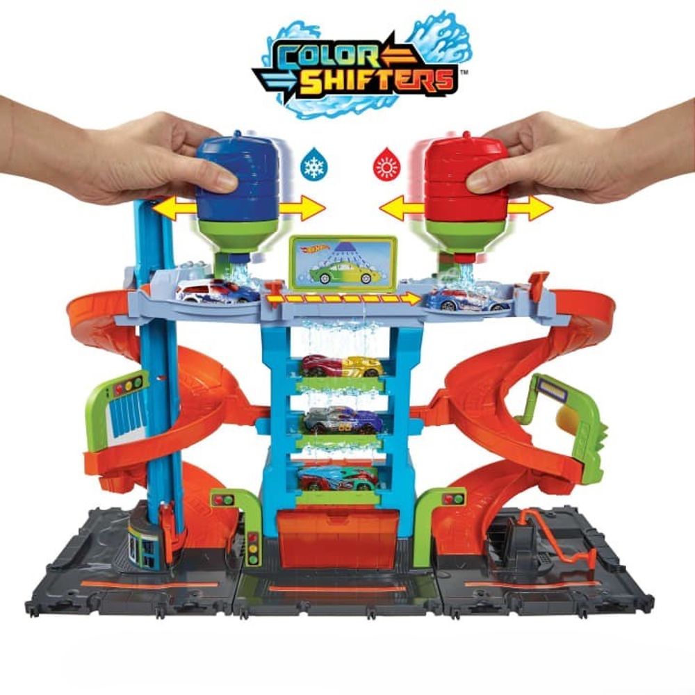 Hot Wheels City Mega Tower Car Wash - Autopraonica slika 5